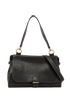 Chiltern Satchel, &pound;320, Handbags, Black, Leather, Front view